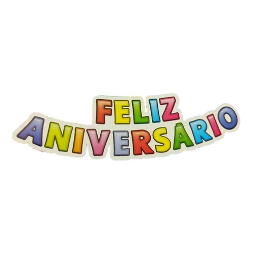 FAIXA COMEMORATIVA FELIZ ANIVERSÁRIO