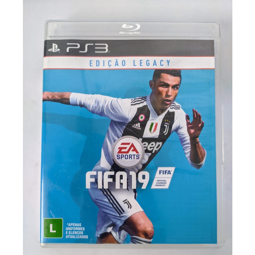 FIFA 19 PS3 Original Mídia Física - Pronta Entrega | Shopee Brasil
