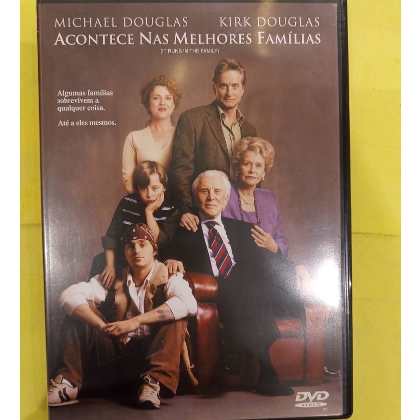 Acontece nas melhores famílias - dvd - Kirk Douglas | Shopee Brasil