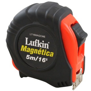 Trena Métrica De Aço 5 Metros C/trava L716magcme - Lufkin