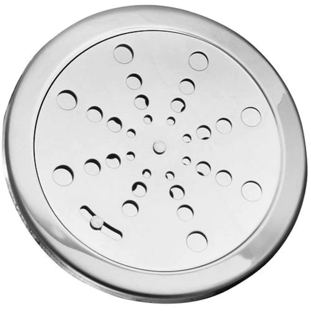 Ralo Redondo Para Banheiro Grelha De Inox Com Fecho 10cm | Shopee Brasil