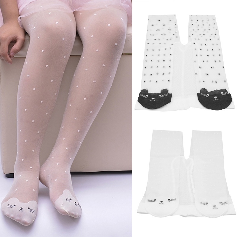 Meia-Calça Ultra Fina Infantil para meninas calça perneiras com renda e ...