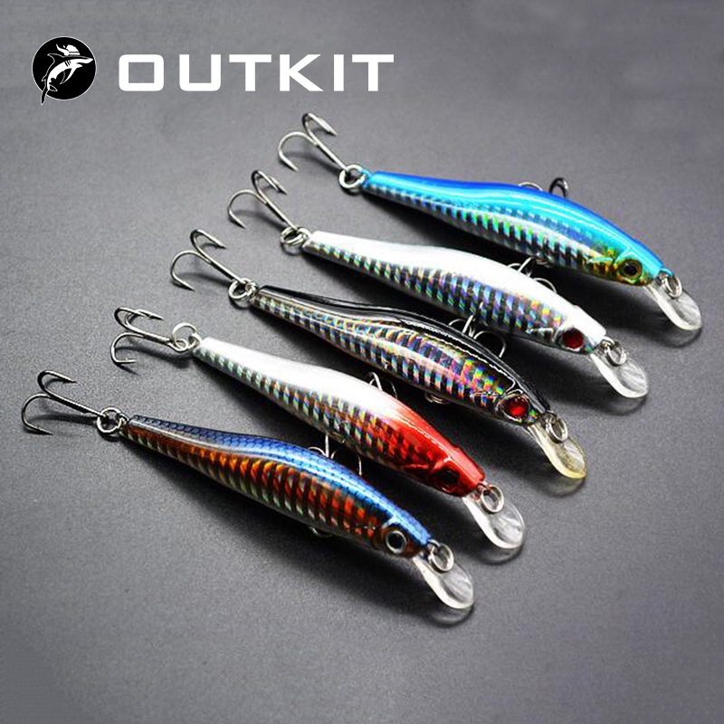 Laser Minnow Isca De Pesca Sinking Artificial Duro 3D Olhos 9.8 Centímetros 12g Wobblers Lifelike Crankbait Minnows