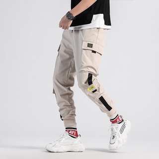 Calça Masculina Nova Moda Hip Hop Fitness Streetwear Calças Masculinas  Listradas Jogger Skinny Joggers Calças De Moletom Pantalon Homme De $74,08