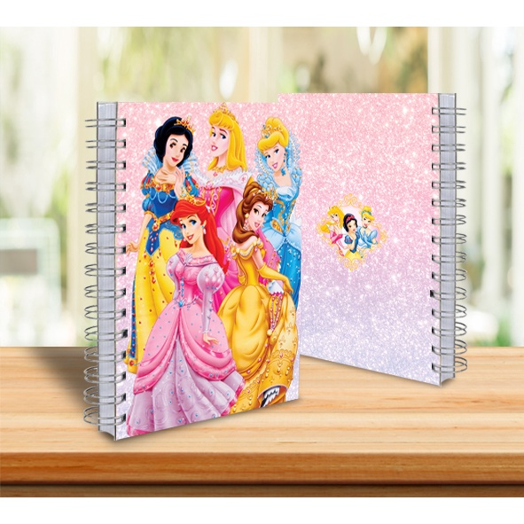Caderno Universitário Princesas Disney 10 Matérias 200fls