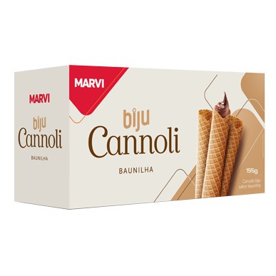 Casquinha Biju Cannoli Marvi 195g - Cx 30un