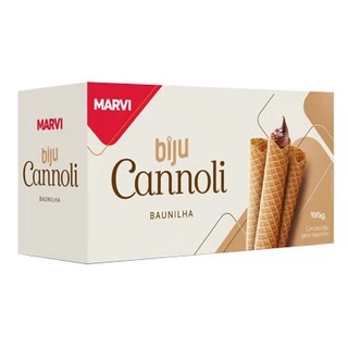 Casquinha Biju Cannoli Marvi 195g - Cx 30un