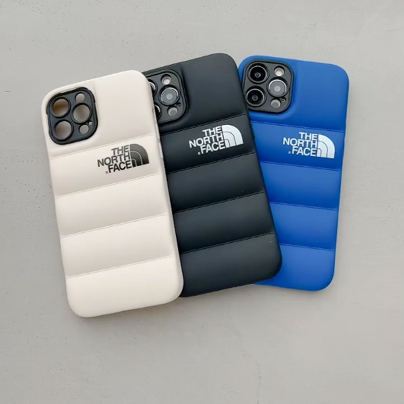 North Face 3D Capa Macia Anti-Impacto Marca De Luxo Para iPhone 14 13 12 11 Pro MAX X XS XR 7 8Plus