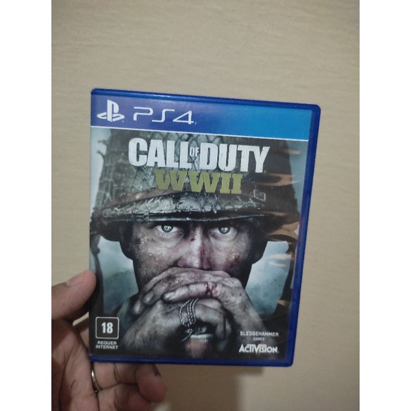 Jogo Call Of Duty Ww2 Ps4 Original Mídia Física Seminovo