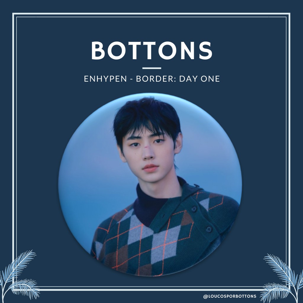 Bottons ENHYPEN Border: Day One | Shopee Brasil