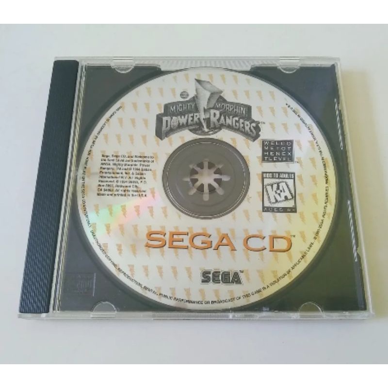 Power Rangers (original) Sega Cd. | Shopee Brasil