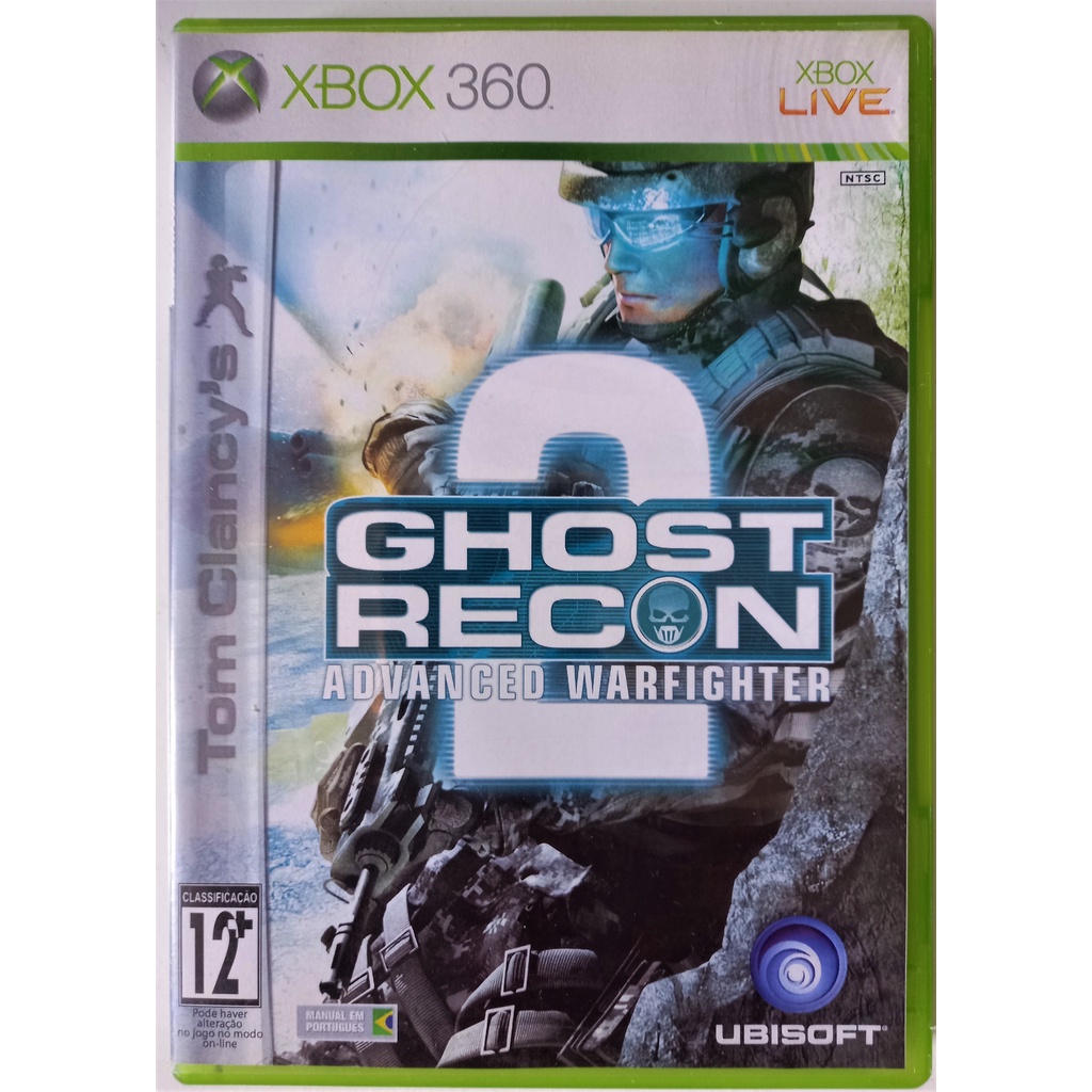 Jogo Xbox 360 ghost recon Advanced Warfighter