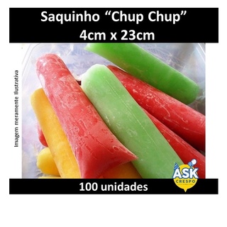 SAQUINHO PARA SORVETE GELADINHO COM 90 4X23CM