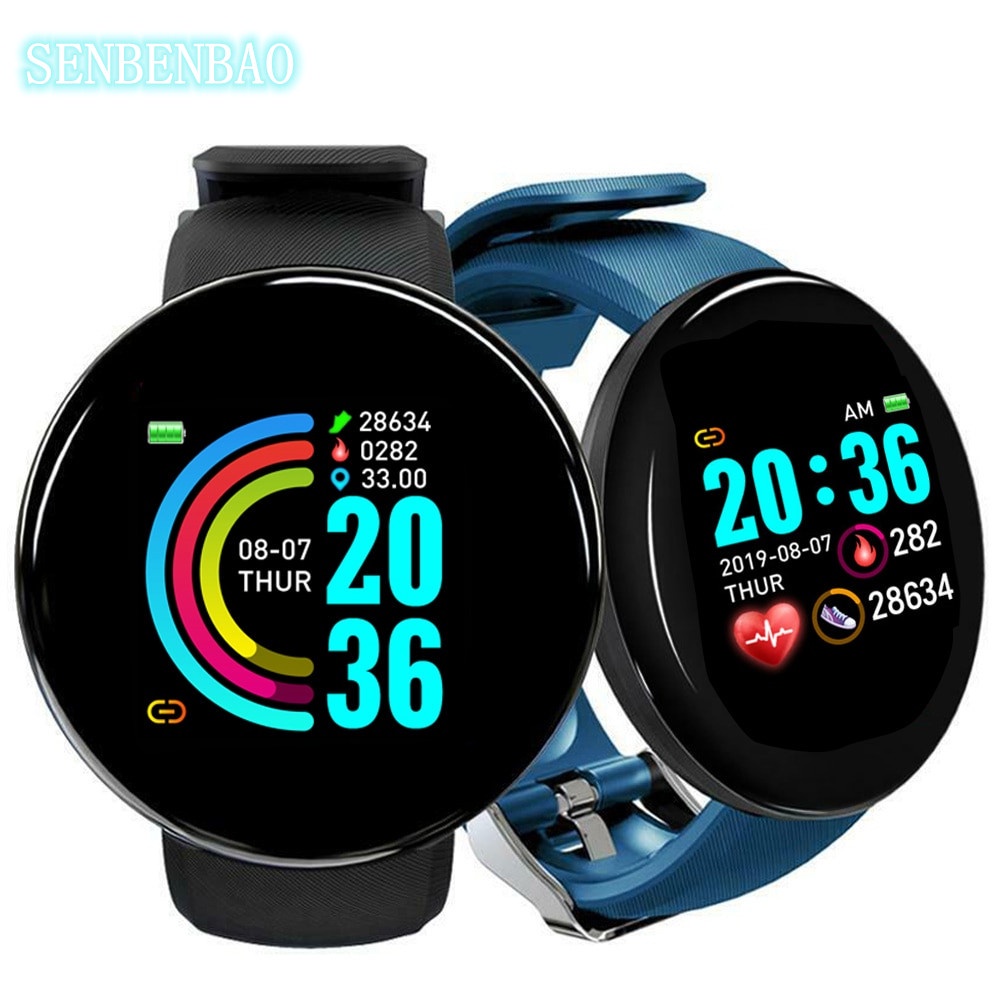Smartwatch D18/Y18 Relógio Inteligente - Envio Imediato