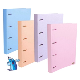 Fichario Argolado Tom Pastel 4 Argolas 4mm Dello