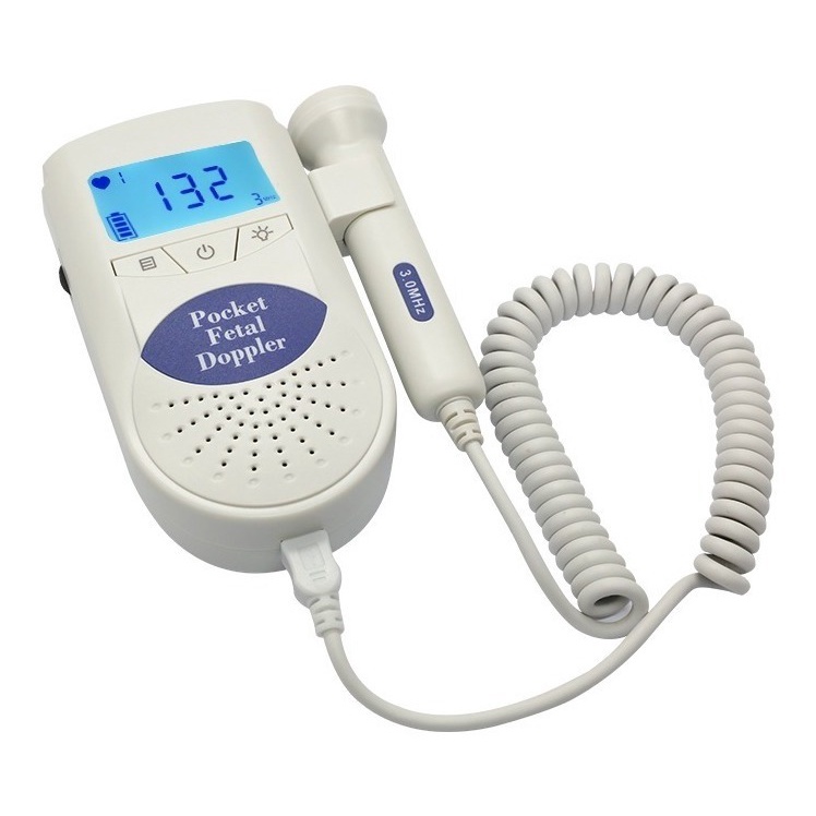 Sonar Fetal Doppler Ultrassom Portátil Digital Shopee Brasil