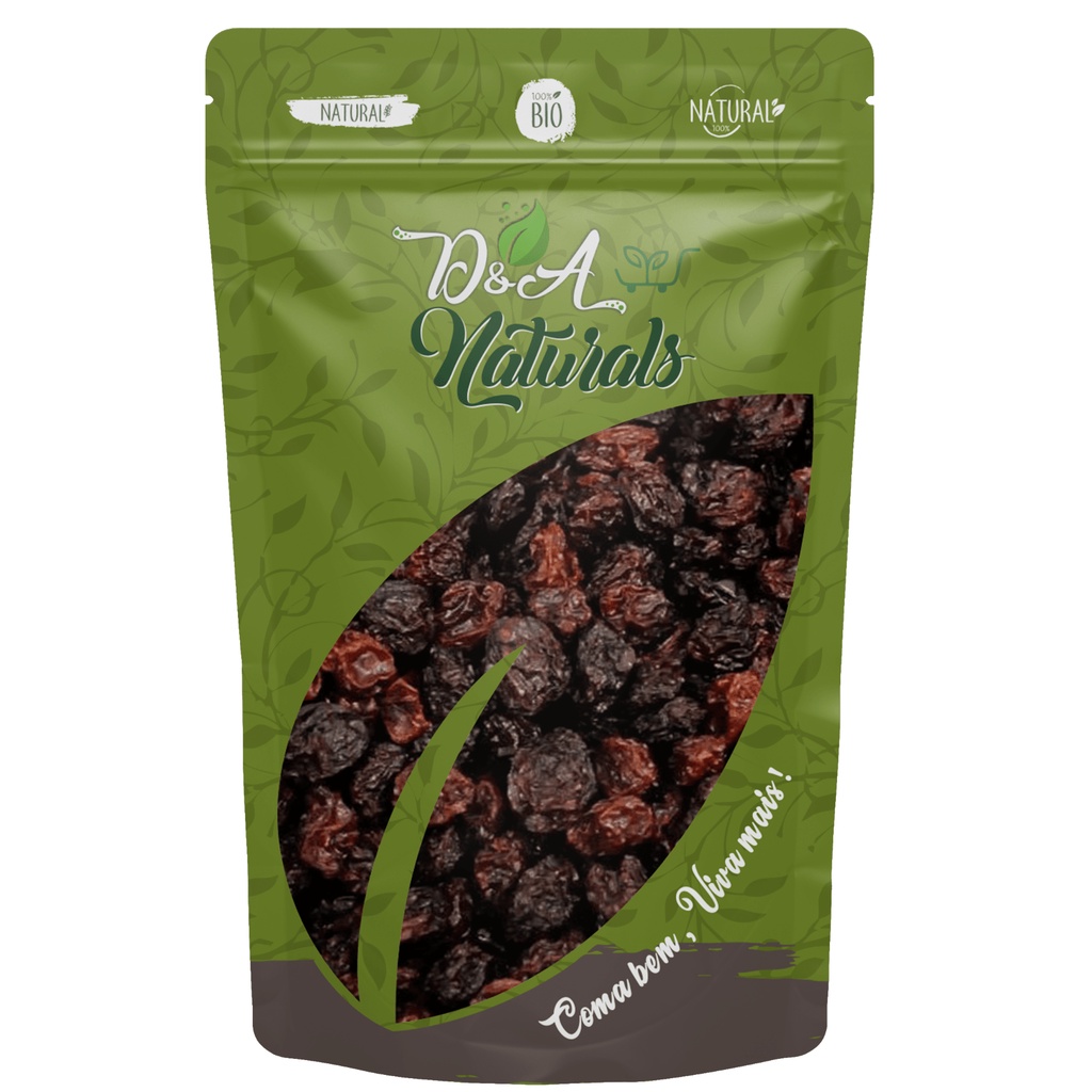 Uva Passa Preta Premium 1kg D&A Naturals