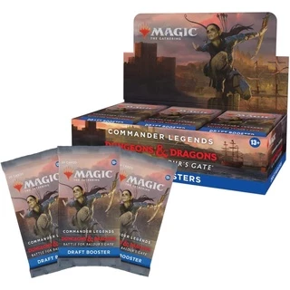 Magic The Gathering - Boosters da Coleção de Commander Legends: Batalha pelo Portal de Baldur