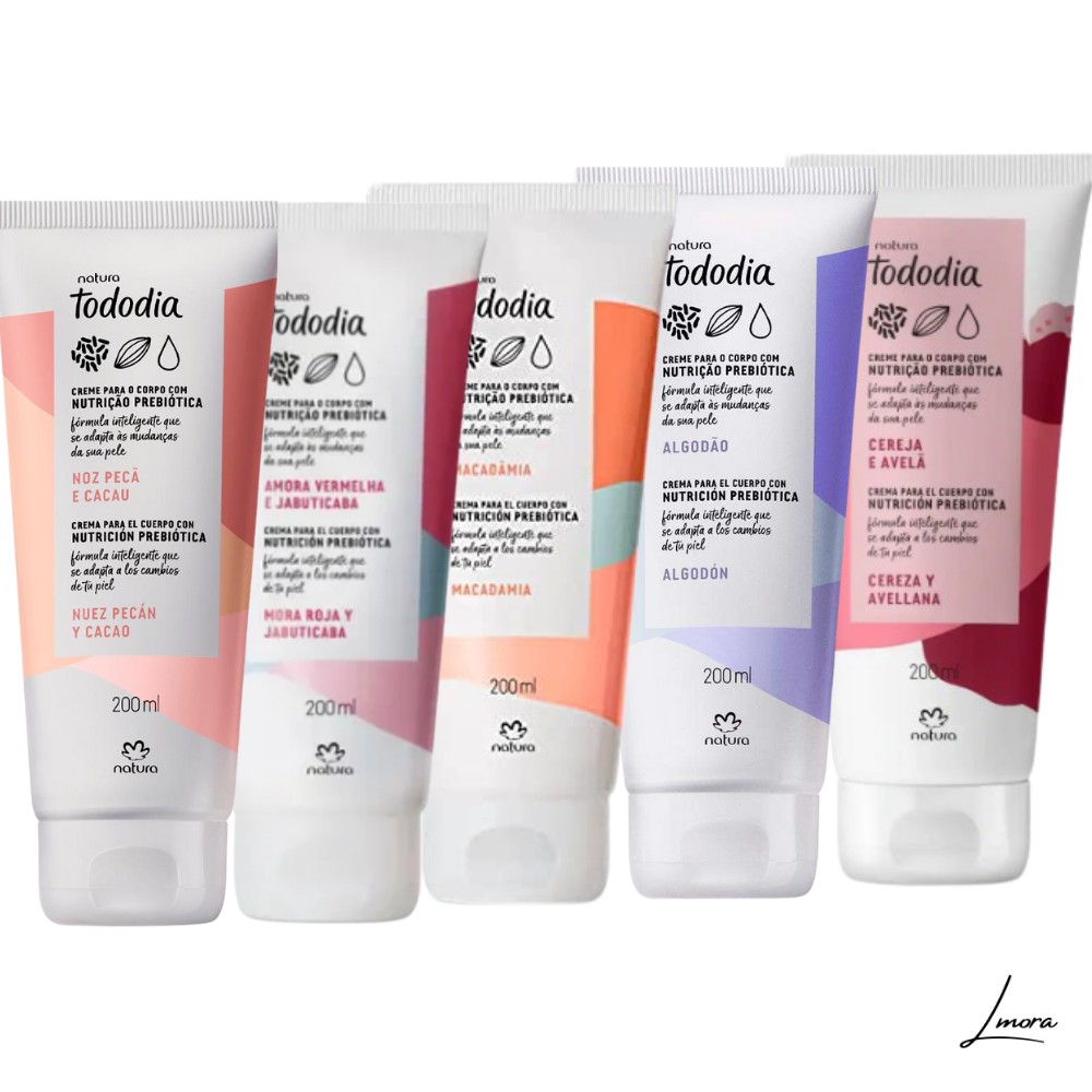Creme Para O Corpo Tododia 200ml Natura Original | Shopee Brasil