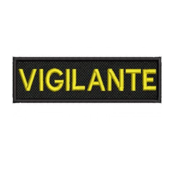 Patch Bordado Vigilante Shopee Brasil