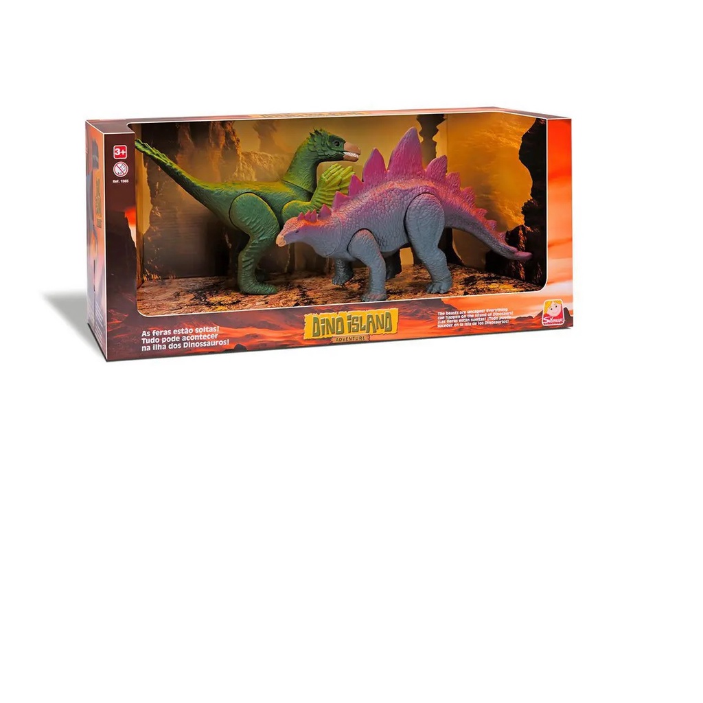 Dinossauro Estegossauro - Dinopark - STEM Toys - Brinquedos Educativos e  STEAM