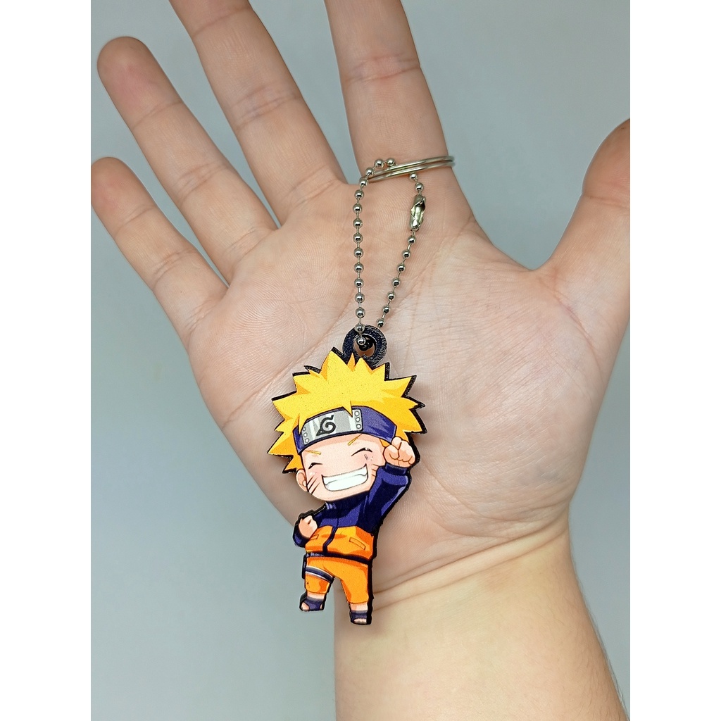 Chaveiro Naruto Akatsuki Borracha Nuvem - Anime Geek Lembrancinha