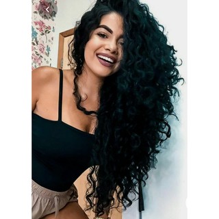 Cabelo Orgânico Bio Vegetal Cacheado Modelo Adriana Linha Supreme