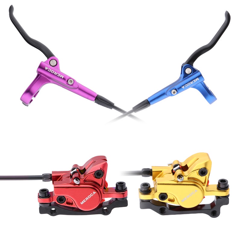 MEROCA MTB Freio A Disko De Alumínio Liga 160mm Rotor MT500 2 Pistão Da ...