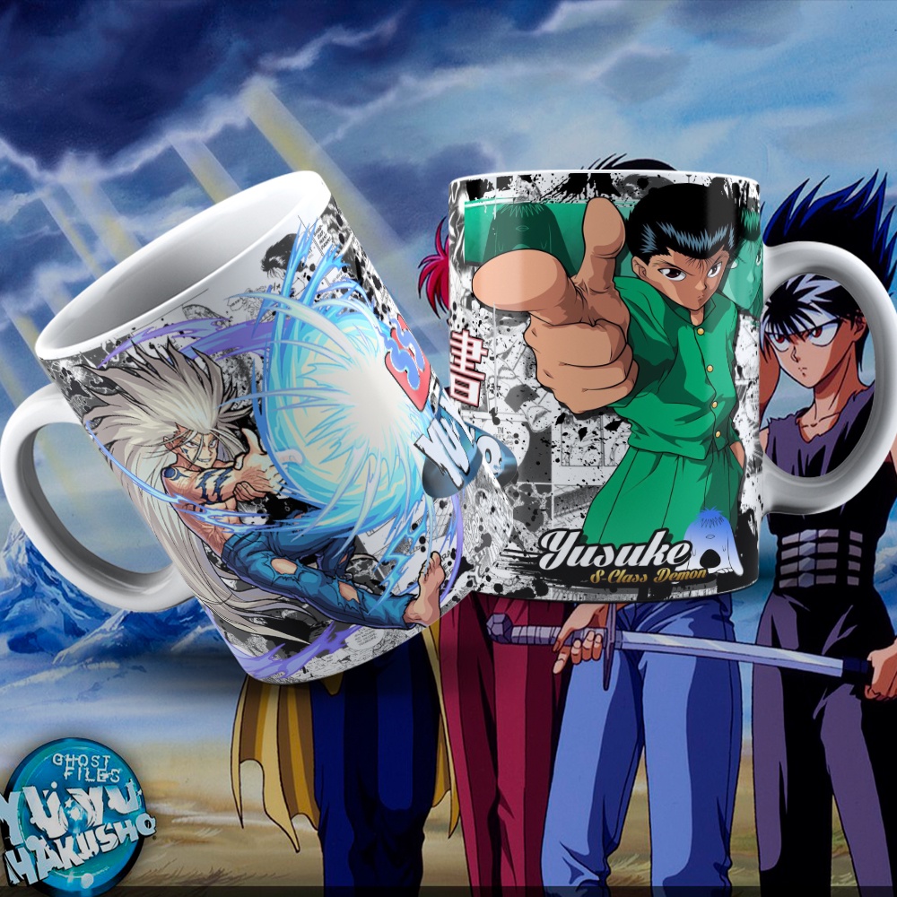 Caneca Teu Cu Yu Yu Hakusho Personalizada Com Seu Nome