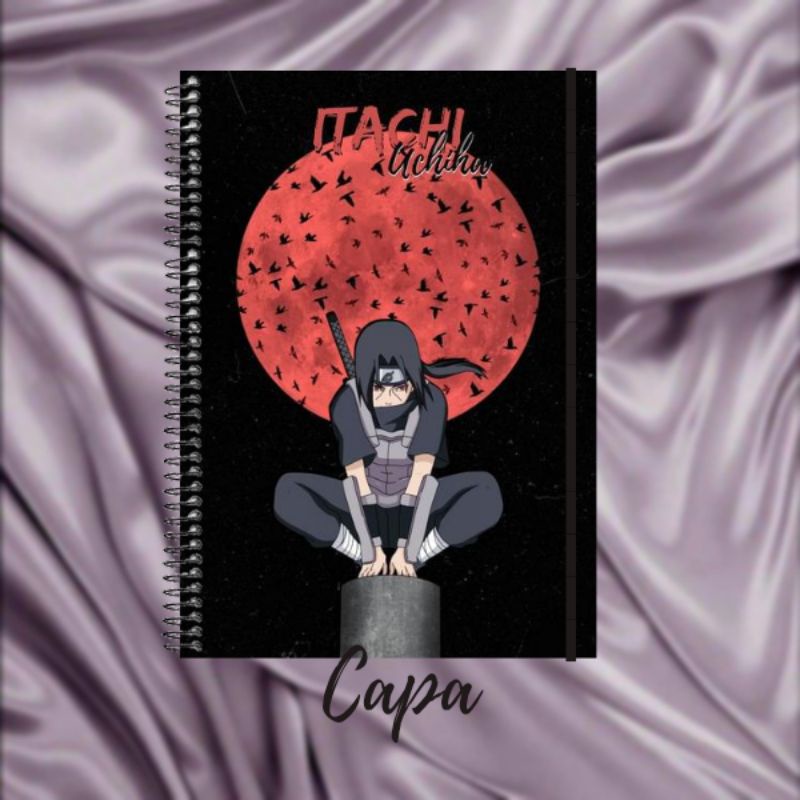 Kit 4 Caderno Sketchbook Naruto Sasuke Sakura Itachi Uchiha em Promoção na  Americanas