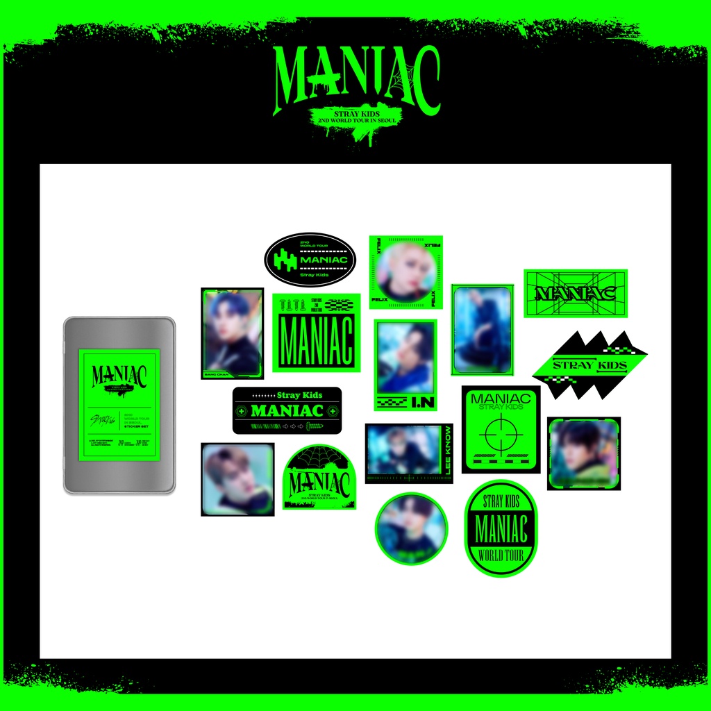 CD レア Straykids MANIAC ソウルコン パソコンケース 刺繍