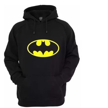 Blusa de Moletom Batman Super Herói Dc Casaco Blusa de Frio