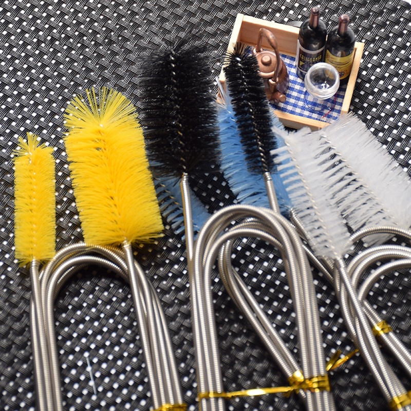 Lily Pipes Cleaning Brush Flexible Aquarium Fish Tank Tube Double Tube