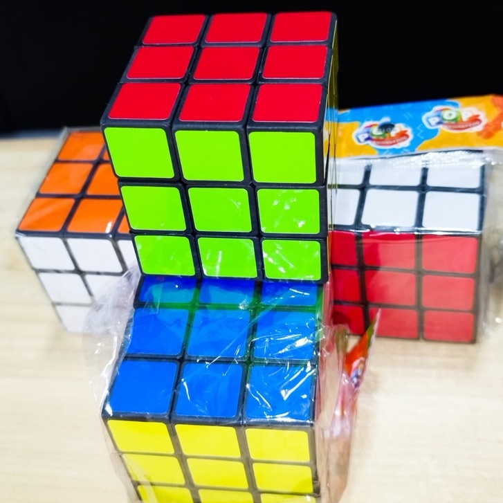 Cubo Mágico Tradicional Colorido 6 Cores