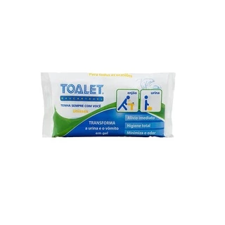 Toalet saco Descartável Urina Vomito Emergencial 600ml