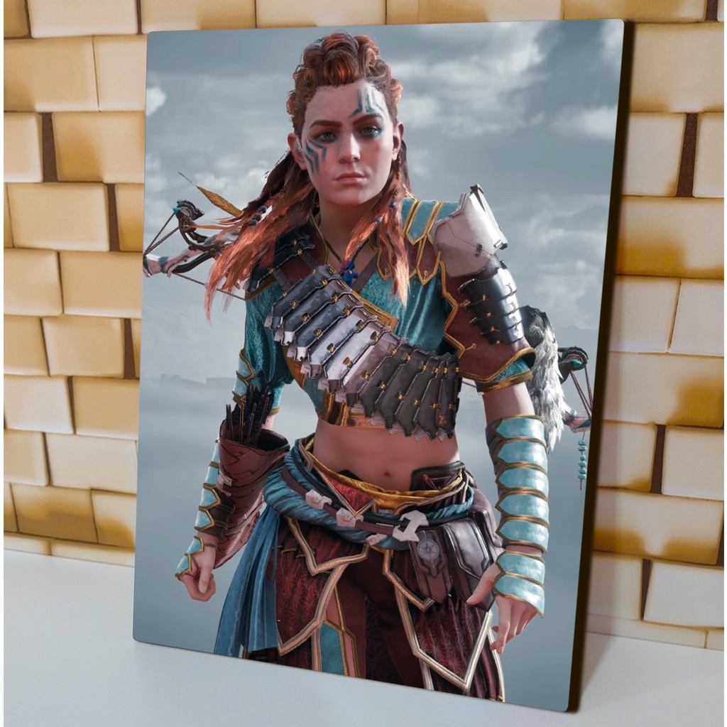 Quadro Decorativo MDF Horizon zero Dawn Wallpaper