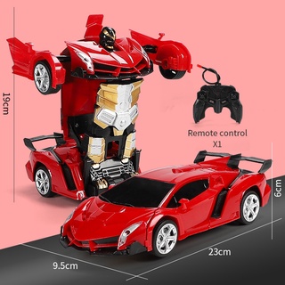 Carro Deformação De Controle Remoto 2 Em 1 Transformação 1 : 18 Robô