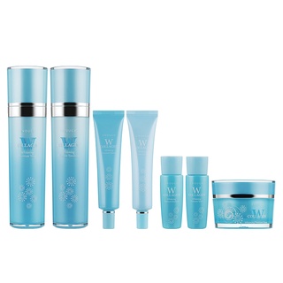 enough w collagen whitening premium skincare 5 set