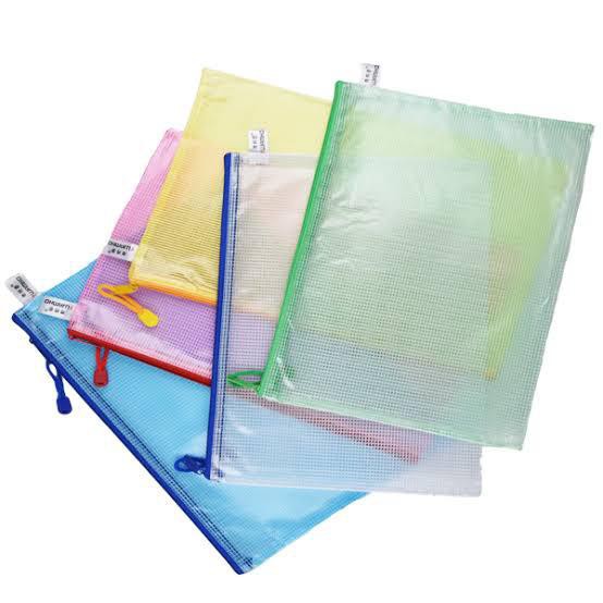 Pasta para documentos/ Pasta de Plástico à prova d'água plástico