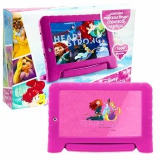 Tablet Infantil Princesas Plus 64Gb + 4Gb Android 8.1 Oreo Multilaser ...
