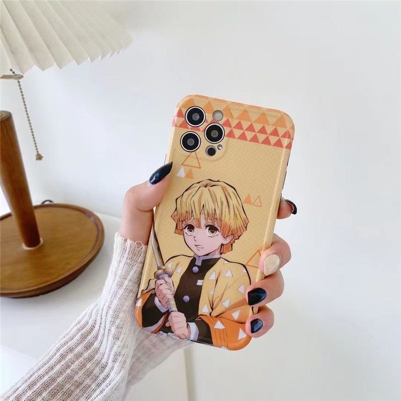 HENJI Capa Anime Mangá para iPhone 12 Pro Max, Anime Demon Slayer