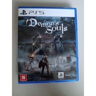 jogo demon souls ps. 5 semi-novo