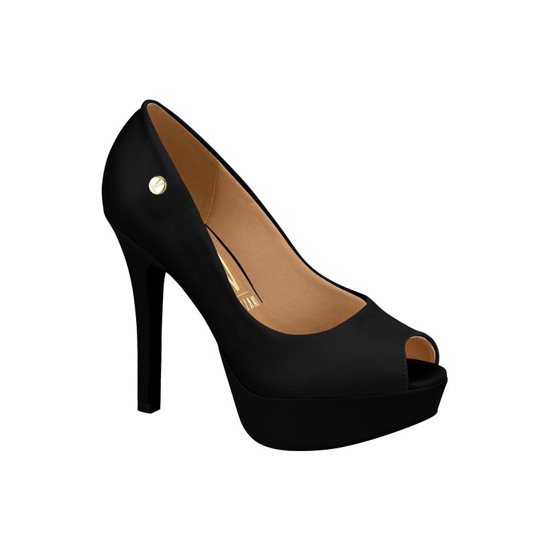 Meia Pata Salto Baixo Sapato Vizzano Salto Fino Scarpin Guaranteed