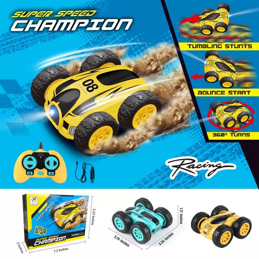 Carro de drift de controle remoto  Carro RC Drift para Adultos,Carro Drift  RC, brinquedo de carro de controle remoto de 2,4 GHz, carregamento USB,  carro de corrida de acrobacias para meninos