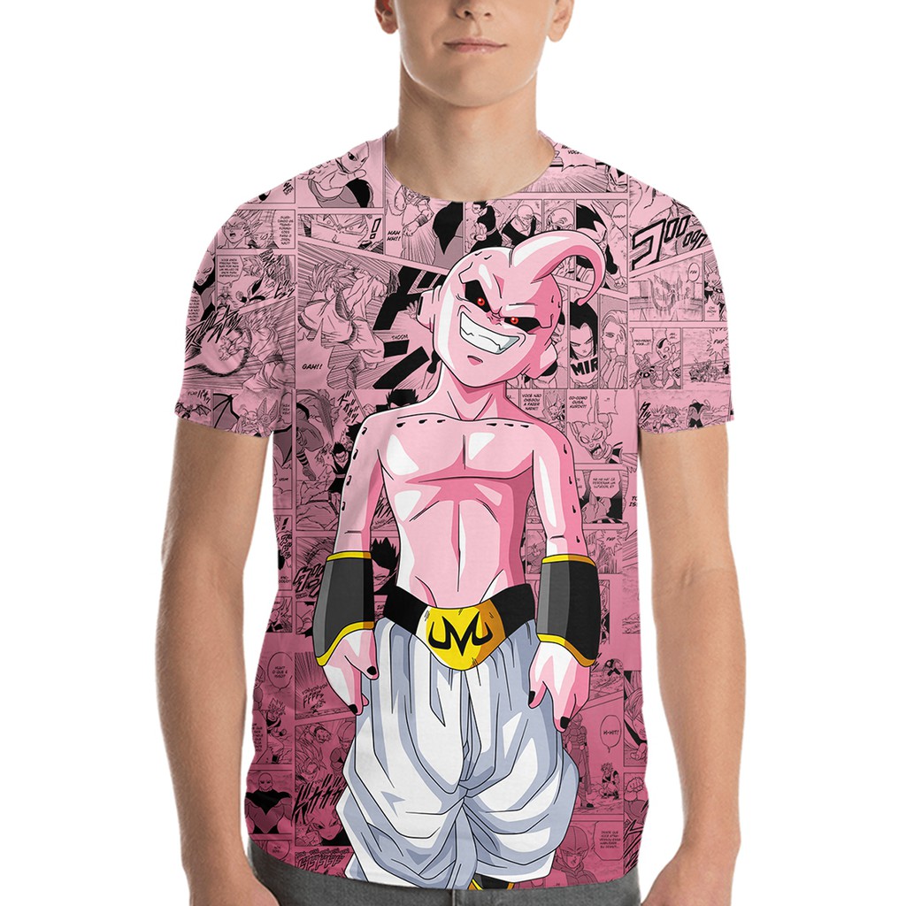 Kid Buu artwork I did fresco : r/dbz