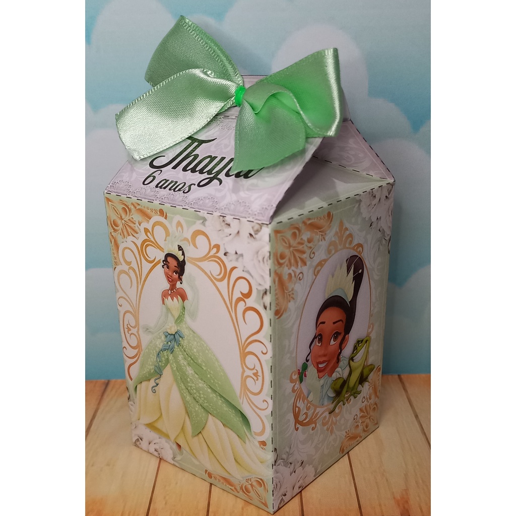 Caixa Milk Princesa e o Sapo 3D - 10 unid. | Shopee Brasil