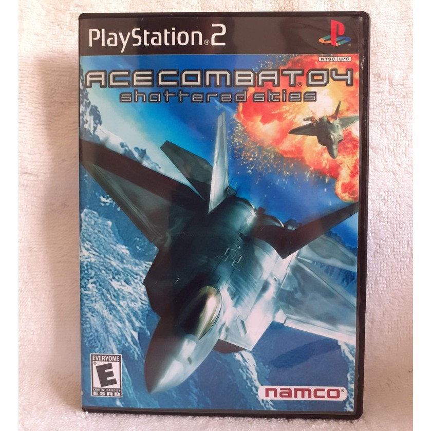 Ace Combat Ps2 Coleção (3 Dvd) Simulador De Avião Pal