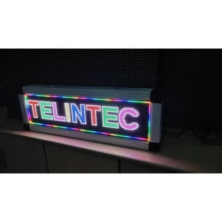 painel led letreiro p5 70x20 110v/220v prova da chuva-App