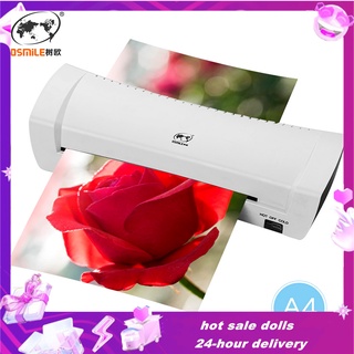 Osmile Máquina De Laminadora De Laminador Quente E Fria Duas Rolos A4 Tamanho Para Documentos