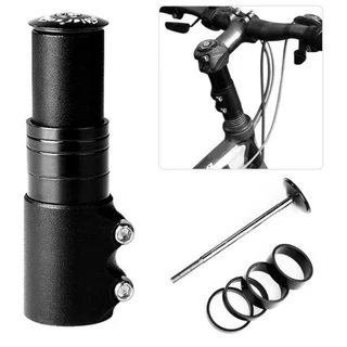 Extensor Prolongador Alongador Mesa Guidão Bicicleta Head Set Bike 12
